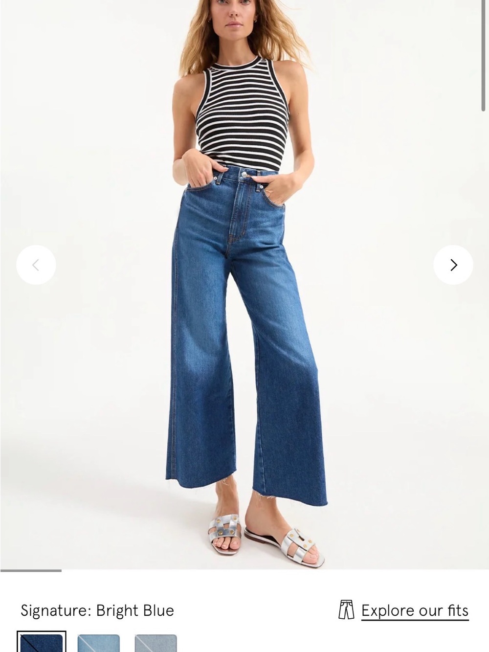 Veronica Beard Taylor Wide-Leg Jeans